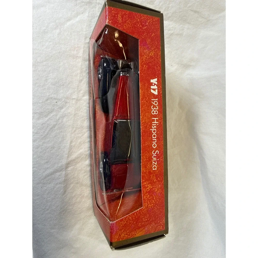 Matchbox Models of Yesteryear Y-17 1938 Hispano Suiza Red 1:48 Diecast Car NIB
